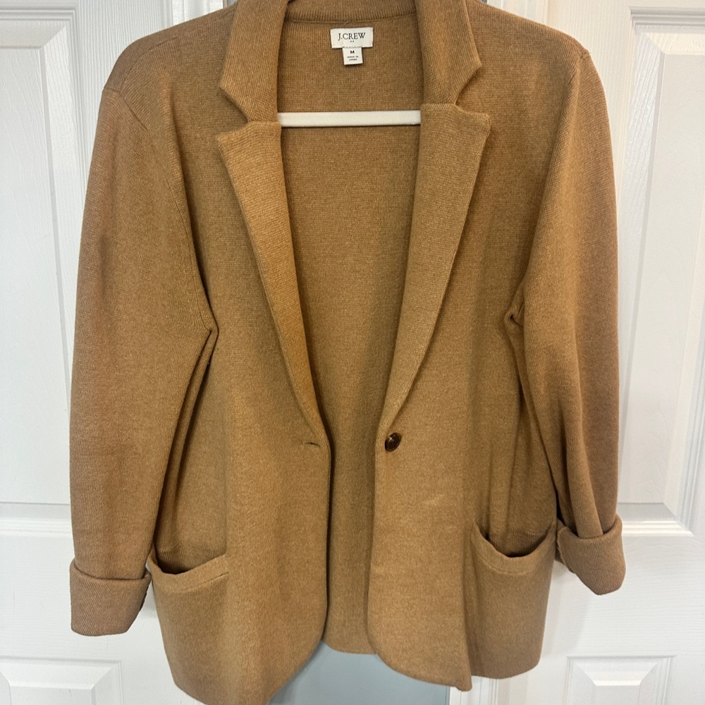 J. Crew Women's Camel Blazer